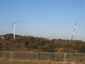 ２基目が完成した風車