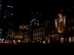 東京駅舎－夜景－