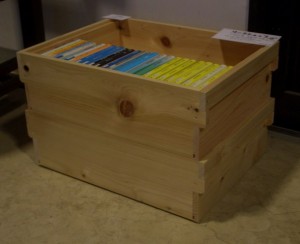 ワークショップの木箱